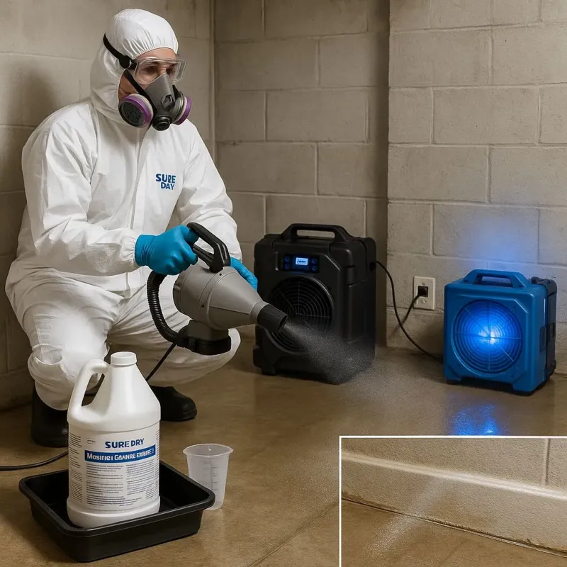 Sanitization and Odor Removal process in California, PA