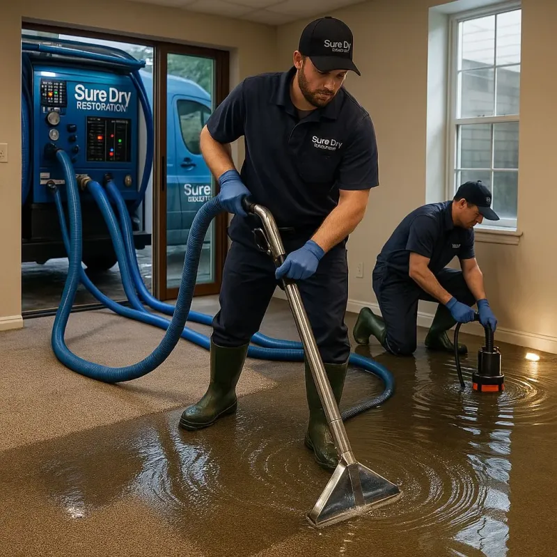 Water Extraction and Removal process in California, PA